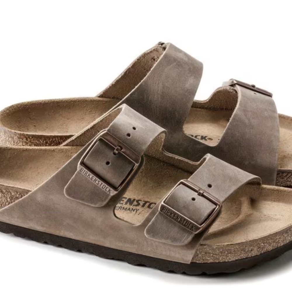 Birkenstock Oiled Leather - Tobacco Brown Sandals